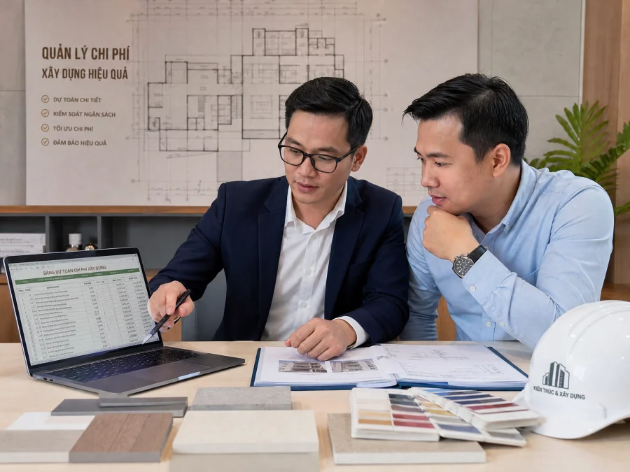 Cách kiểm soát chi phí xây dựng hiệu quả
