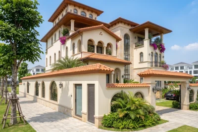 Mẫu biệt thự Địa Trung Hải (Mediterranean) tại Đà Nẵng: Đẳng cấp Kai House