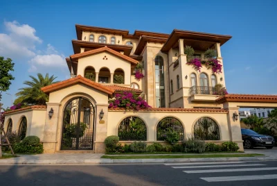 Mẫu biệt thự Địa Trung Hải (Mediterranean) tại Đà Nẵng: Đẳng cấp Kai House