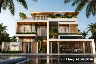 Dinh thự Hiện đại 3 tầng tại Phú Quốc