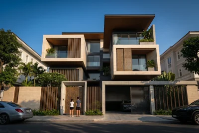 Mẫu biệt thự Hiện đại (Modern) tại Đà Nẵng: Đẳng cấp Kai House
