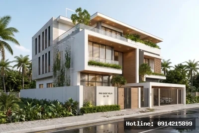 Dinh thự Hiện đại 3 tầng tại Phú Quốc